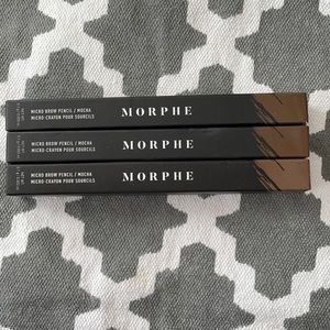 3 Morphe micro-brow pencil BRAND NEW AND UNUSED